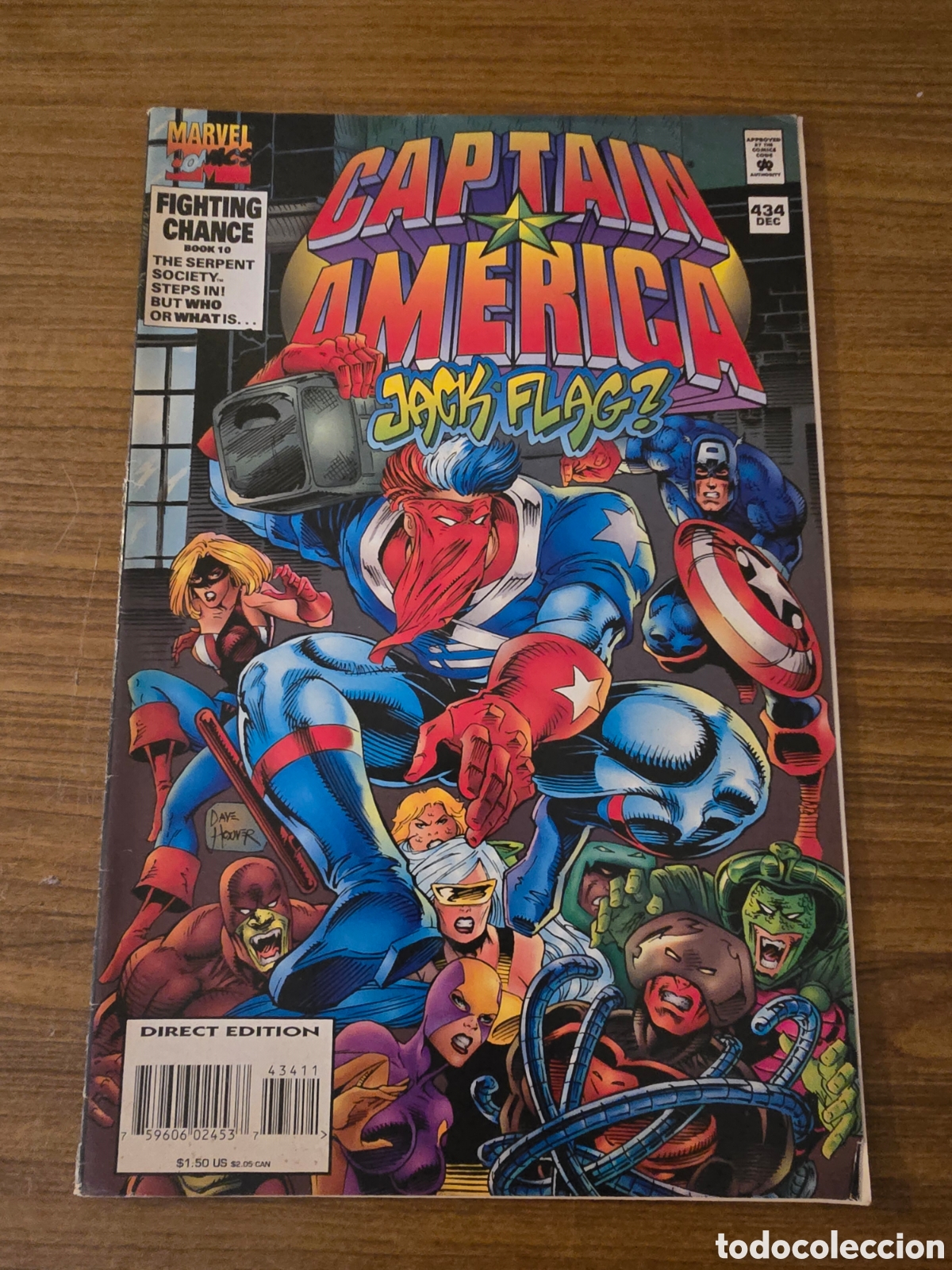 C&oacute;mics: CAPTAIN AMERICA, NUMERO 434,(MARVEL COMICS) - Foto 1