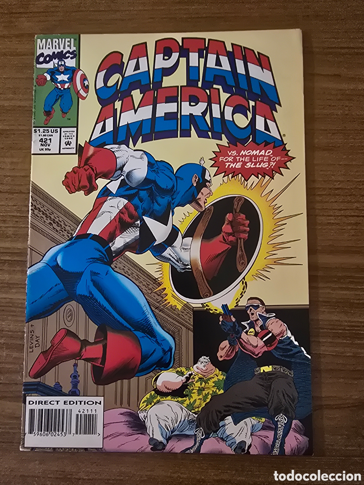 C&oacute;mics: CAPTAIN AMERICA, NUMERO 421,(MARVEL COMICS) - Foto 1