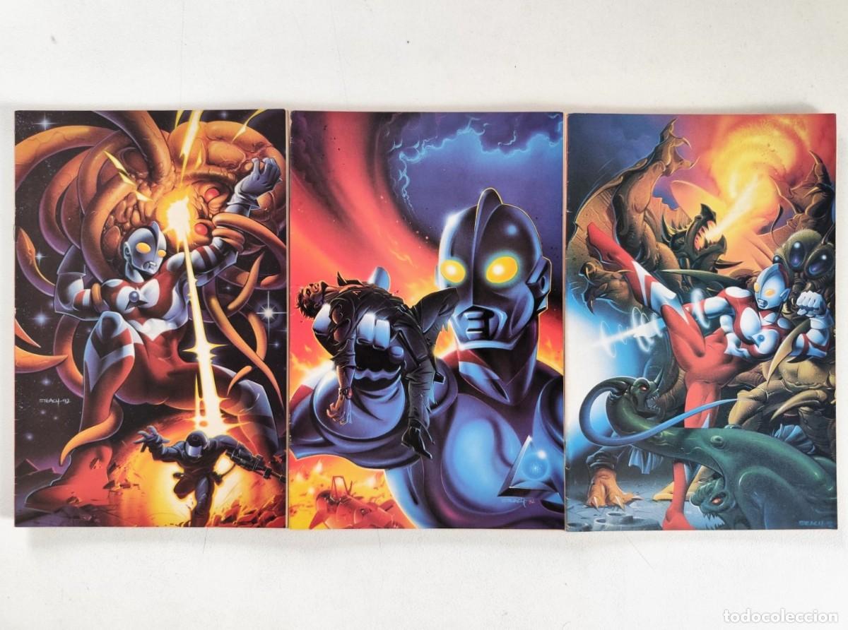 C&oacute;mics: ULTRAMAN 1st Series # 1-3 (Dwayne McDuffie, Ernie Colon, Alfredo Alcal&aacute;) ~ Nemesis (1993) VARIANT