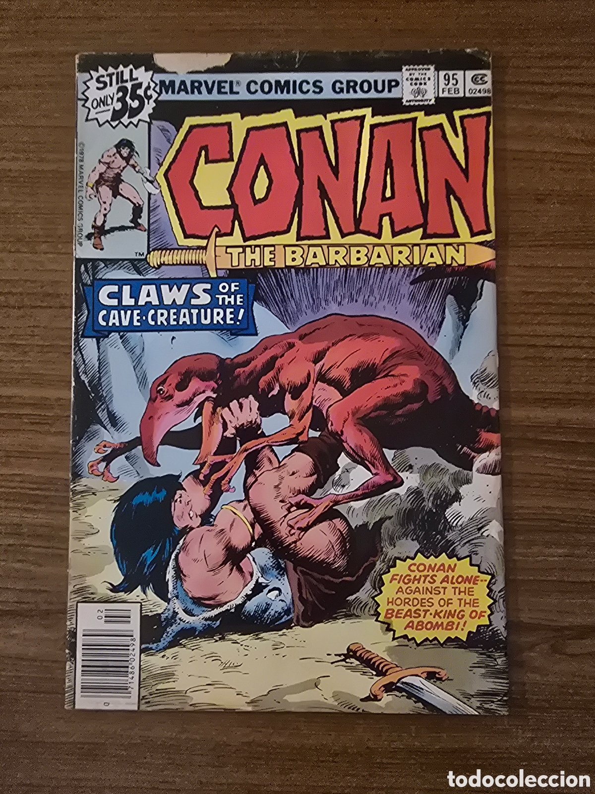 C&oacute;mics: CONAN THE BARBARIAN,NUMERO 95,(MARVEL) - Foto 1