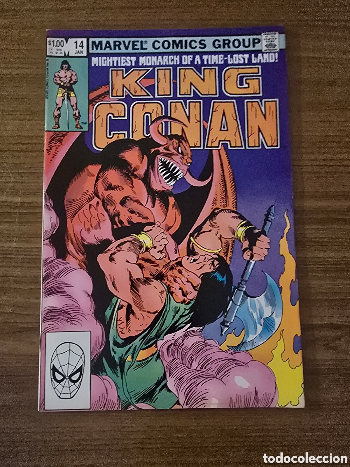 C&oacute;mics: KING CONAN,NUMERO 14,(MARVEL) - Foto 1