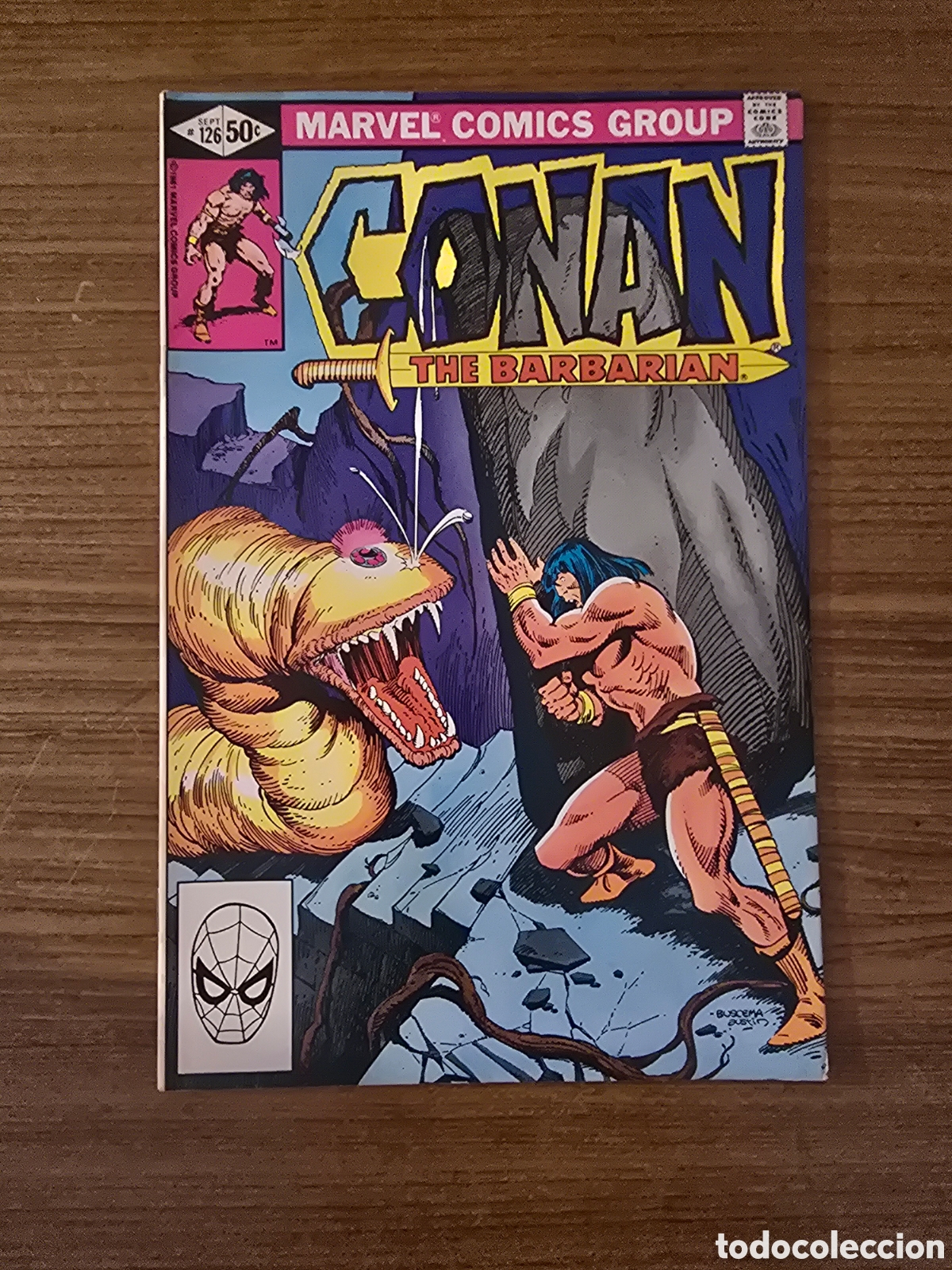 C&oacute;mics: CONAN THE BARBARIAN,NUMERO 126,(MARVEL) - Foto 1