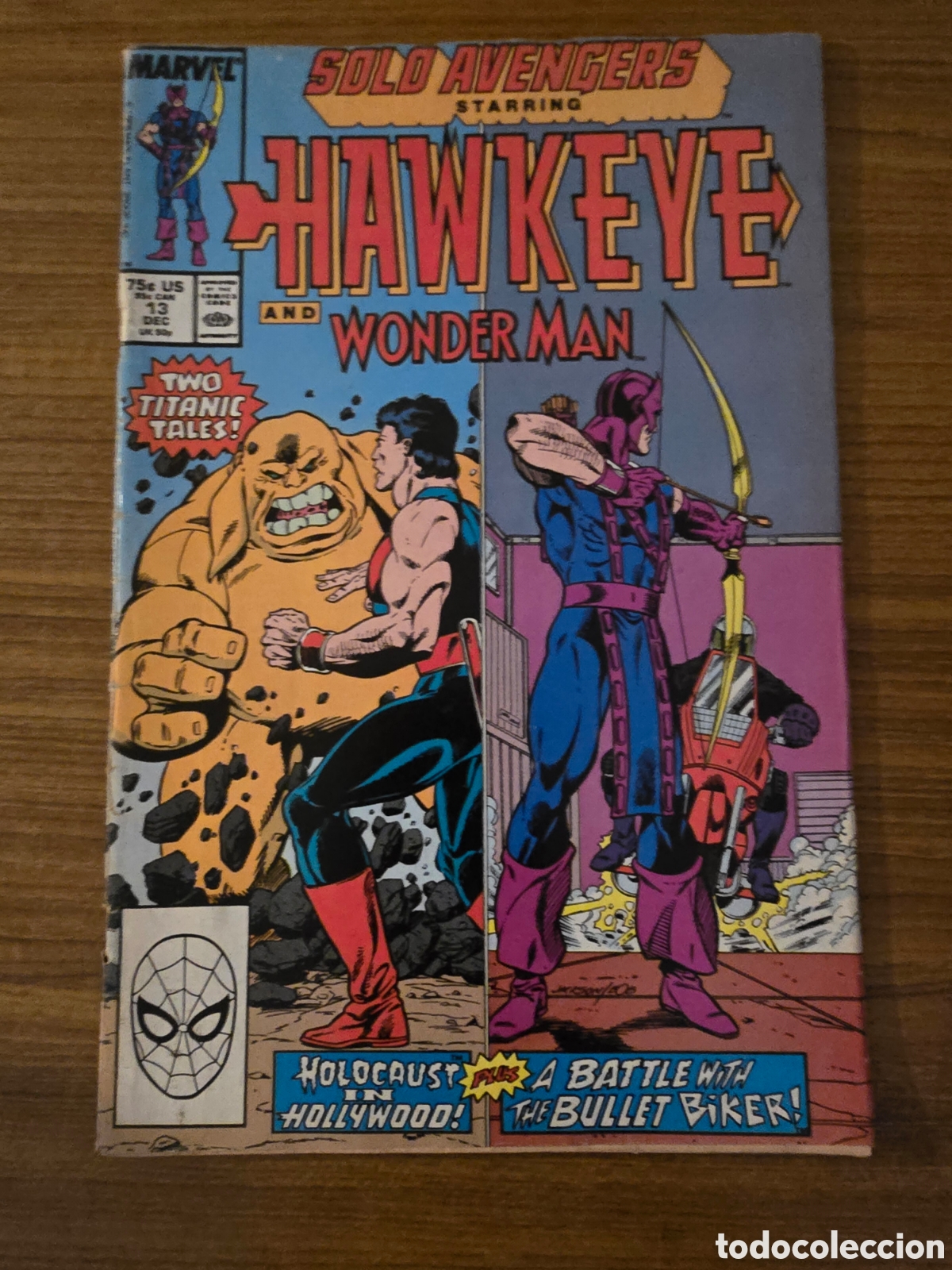 C&oacute;mics: SOLD AVENGERS STARRING,HAWKEYE,NUMERO 13,(MARVEL)