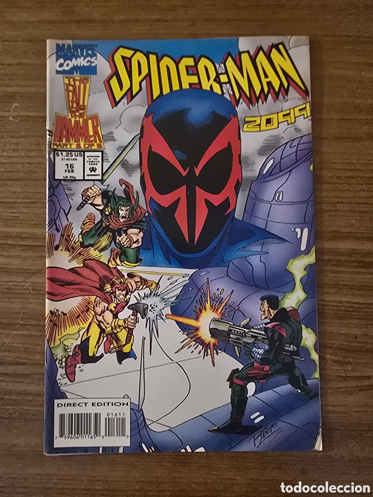 C&oacute;mics: SPIDER-MAN 2099,NUMERO 16,(MARVEL COMICS)