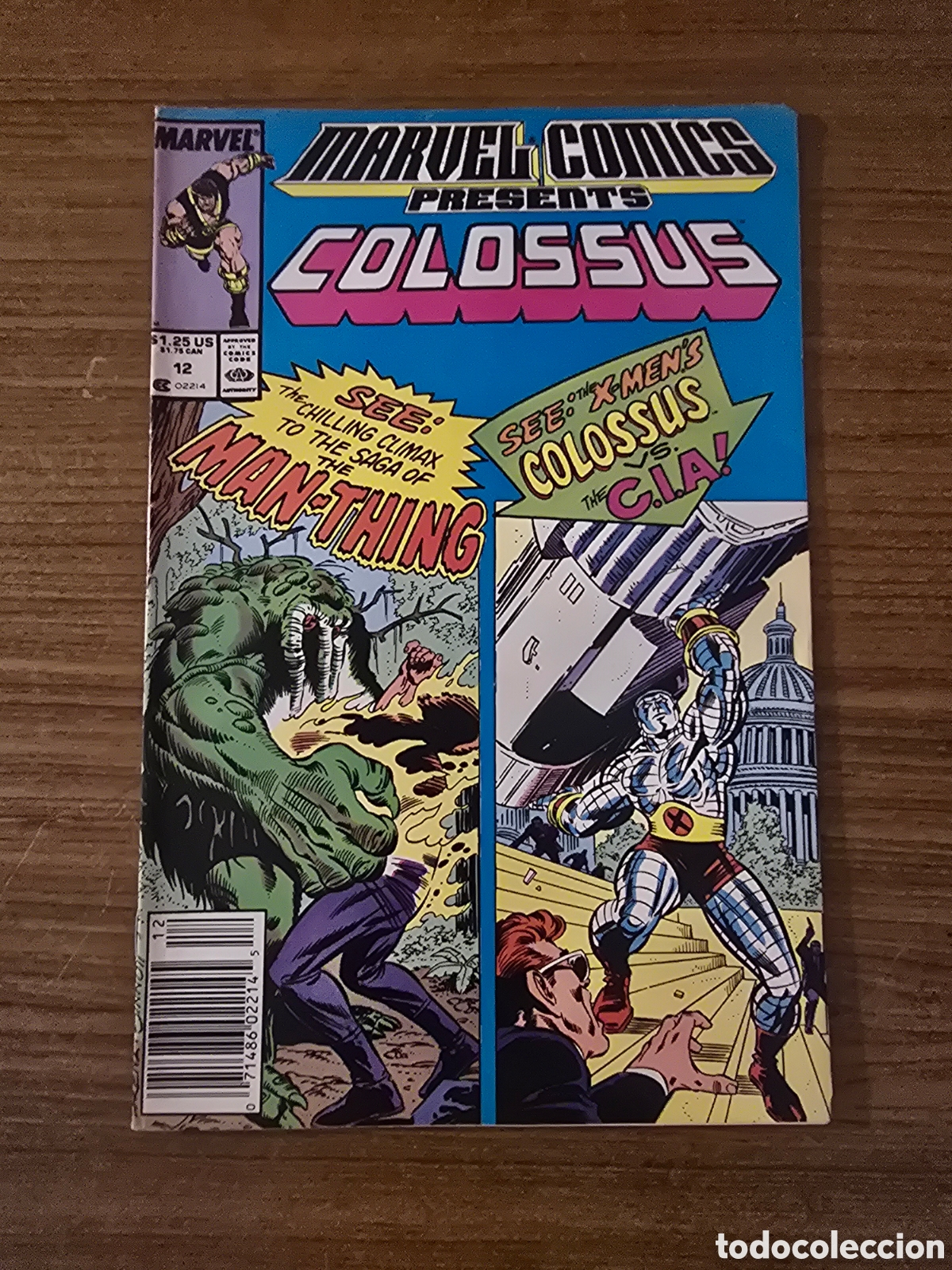 C&oacute;mics: COLOSSUS,NUMERO 12,(MARVEL)