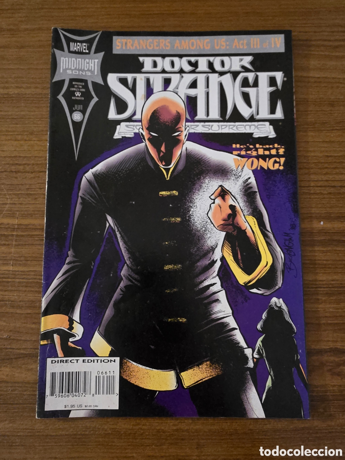 C&oacute;mics: DOCTOR STRANGE,NUMERO 66,(MARVEL-MINDNIGHT SONS)