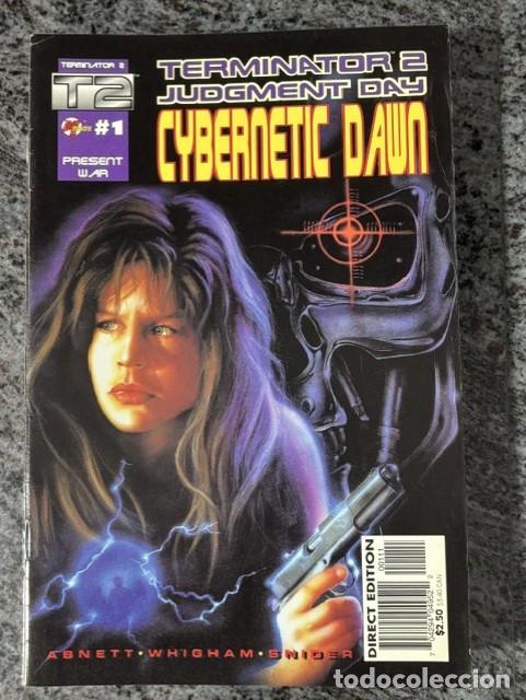 C&oacute;mics: TERMINATOR 2 JUDGMENT DAY : CYBERNETIC DAWN N&ordm; 1 (DE 4). ORIGINAL MALIBU COMICS NOV 19955