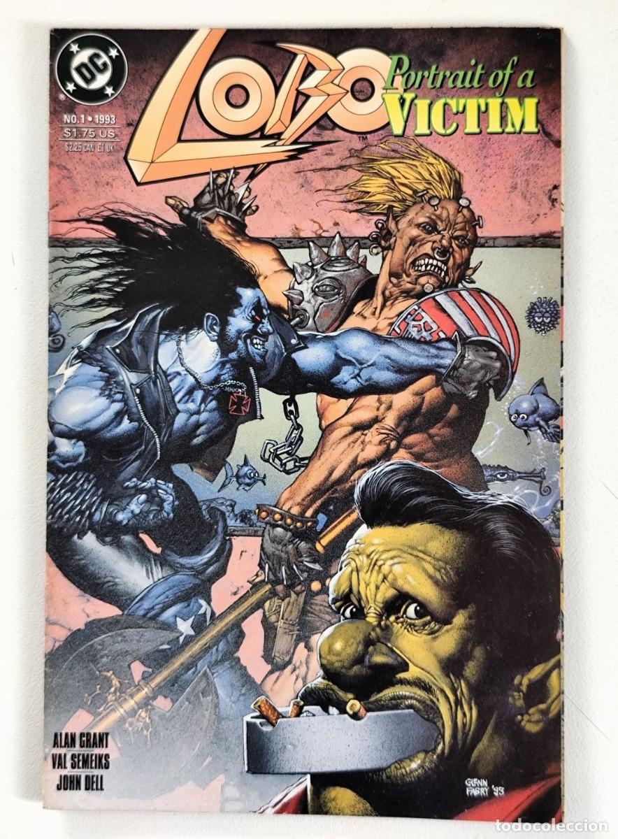 C&oacute;mics: LOBO Portrait of a Victim (Alan Grant, Val Semeiks) ~ DC (1993) USA