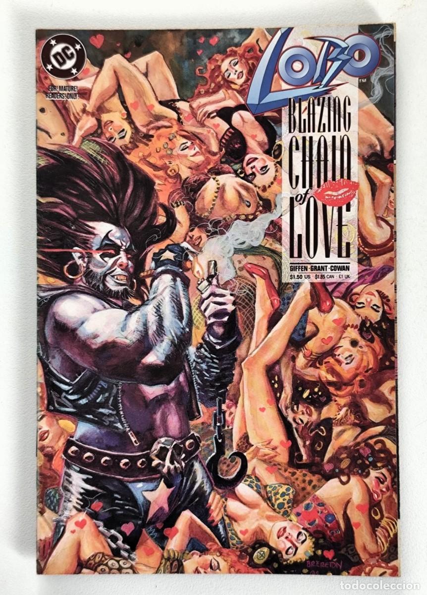 C&oacute;mics: LOBO Blazing Chain of Love (Keith Giffen, Alan Grant, Denys Cowan) ~ DC (1992) USA