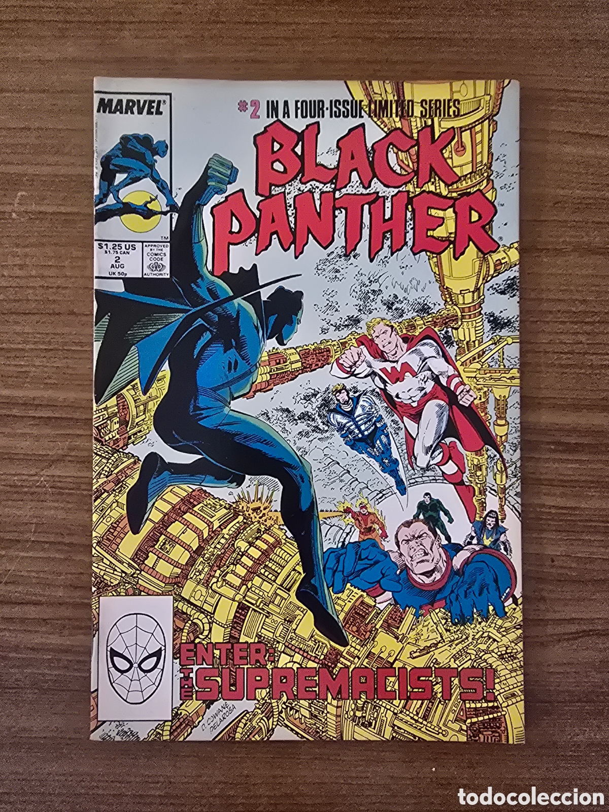C&oacute;mics: BLACK PANTHER,NUMERO 2 ,(MARVEL) - Foto 1