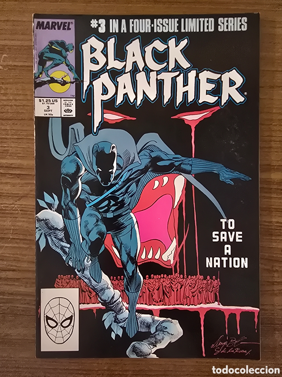 C&oacute;mics: BLACK PANTHER,NUMERO 3 ,(MARVEL) - Foto 1