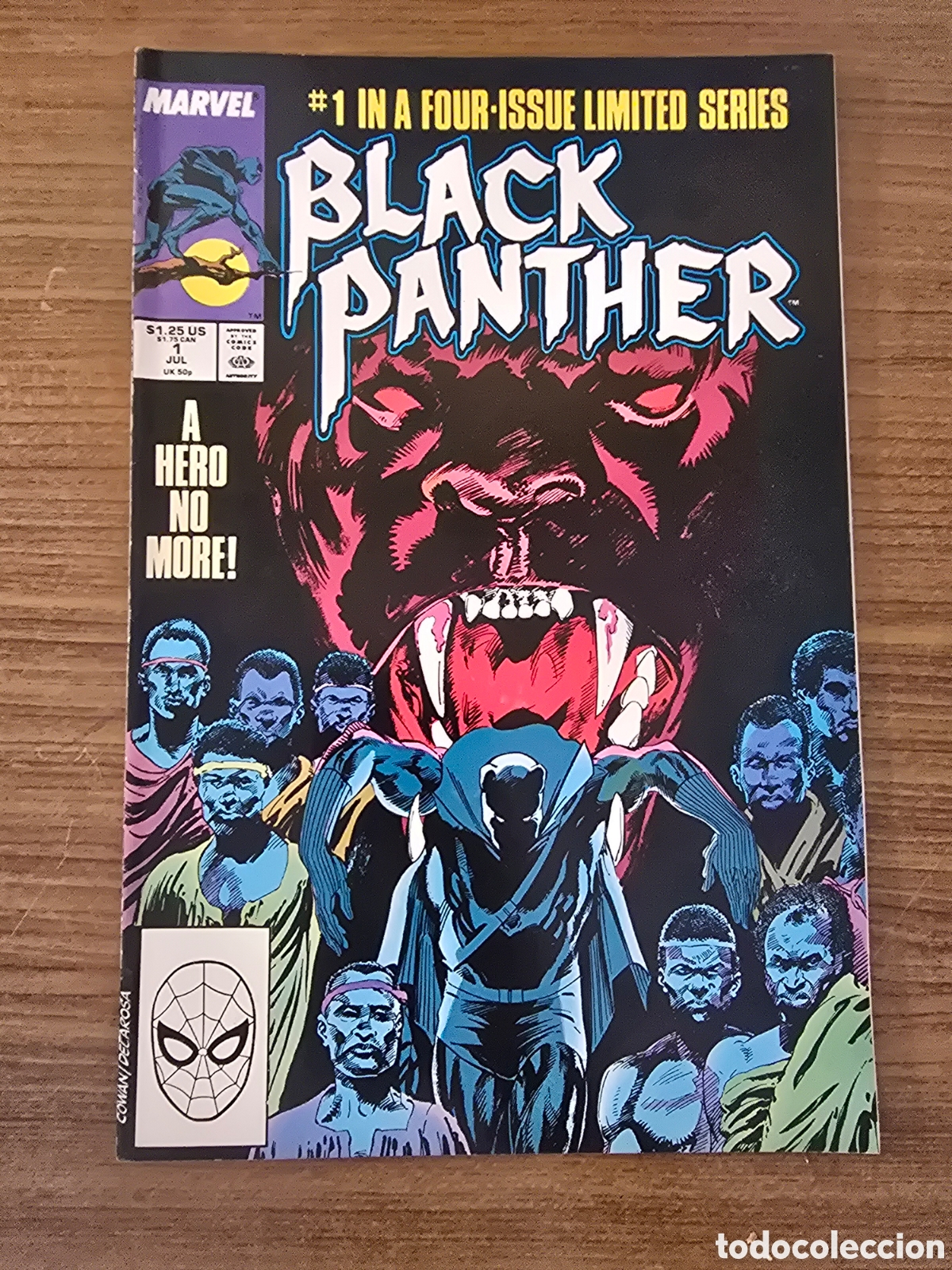 C&oacute;mics: BLACK PANTHER,NUMERO 1 ,(MARVEL) - Foto 1