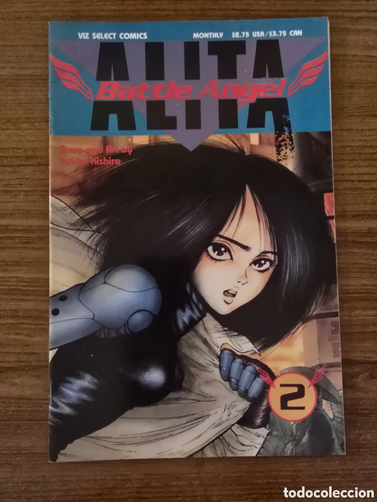 Comics: ALITA BATTLE ANGEL,NUMERO 2,(VIZ SELECT COMICS)