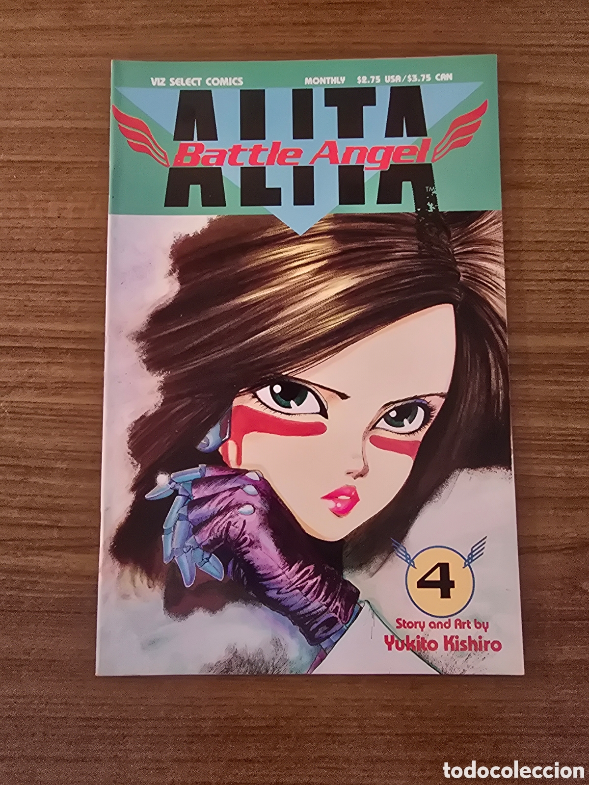 C&oacute;mics: ALITA BATTLE ANGEL,NUMERO 4,(VIZ SELECT COMICS)