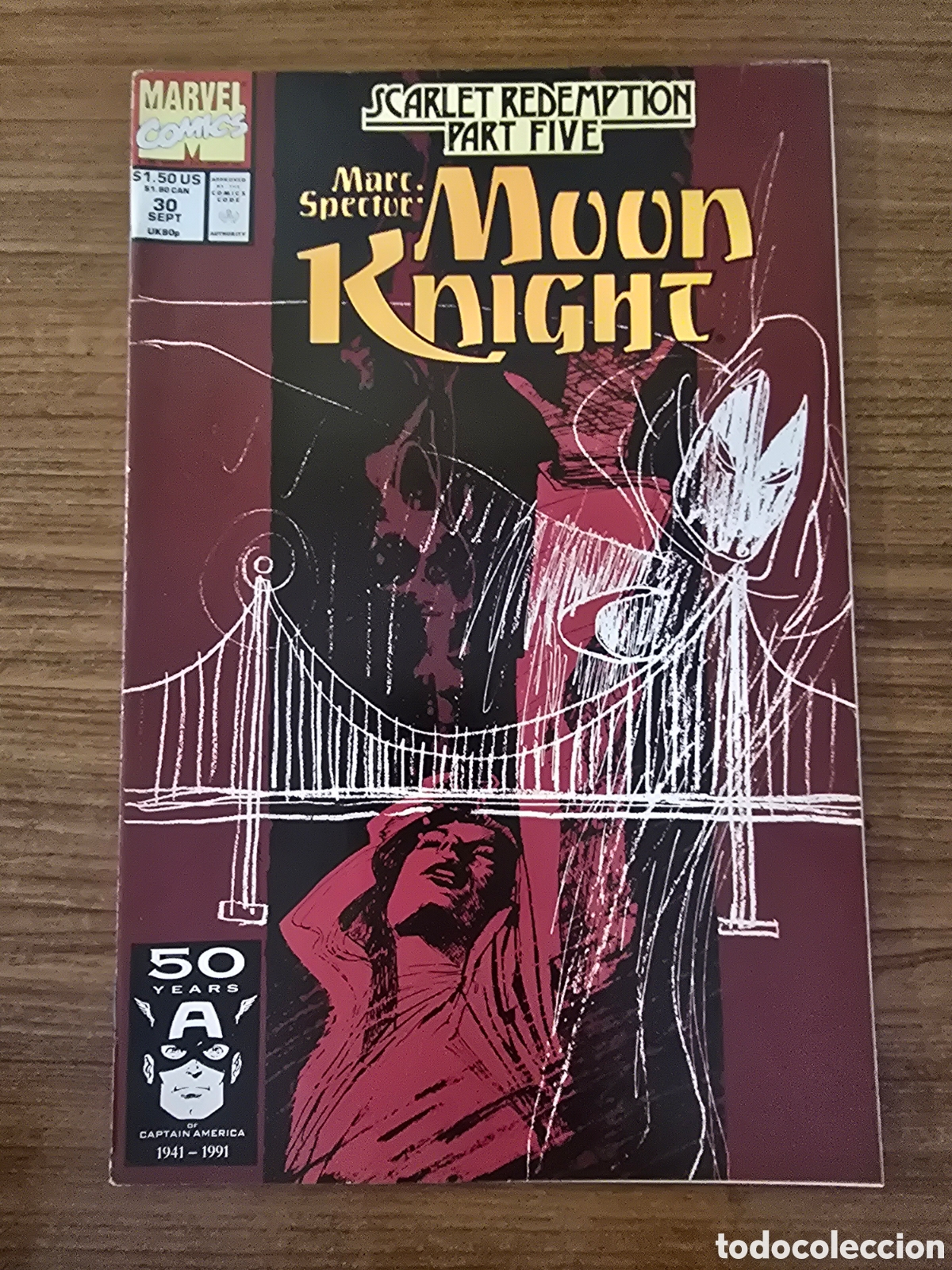 C&oacute;mics: MOON KNIGHT,NUMERO 30,(MARVEL COMICS) - Foto 1