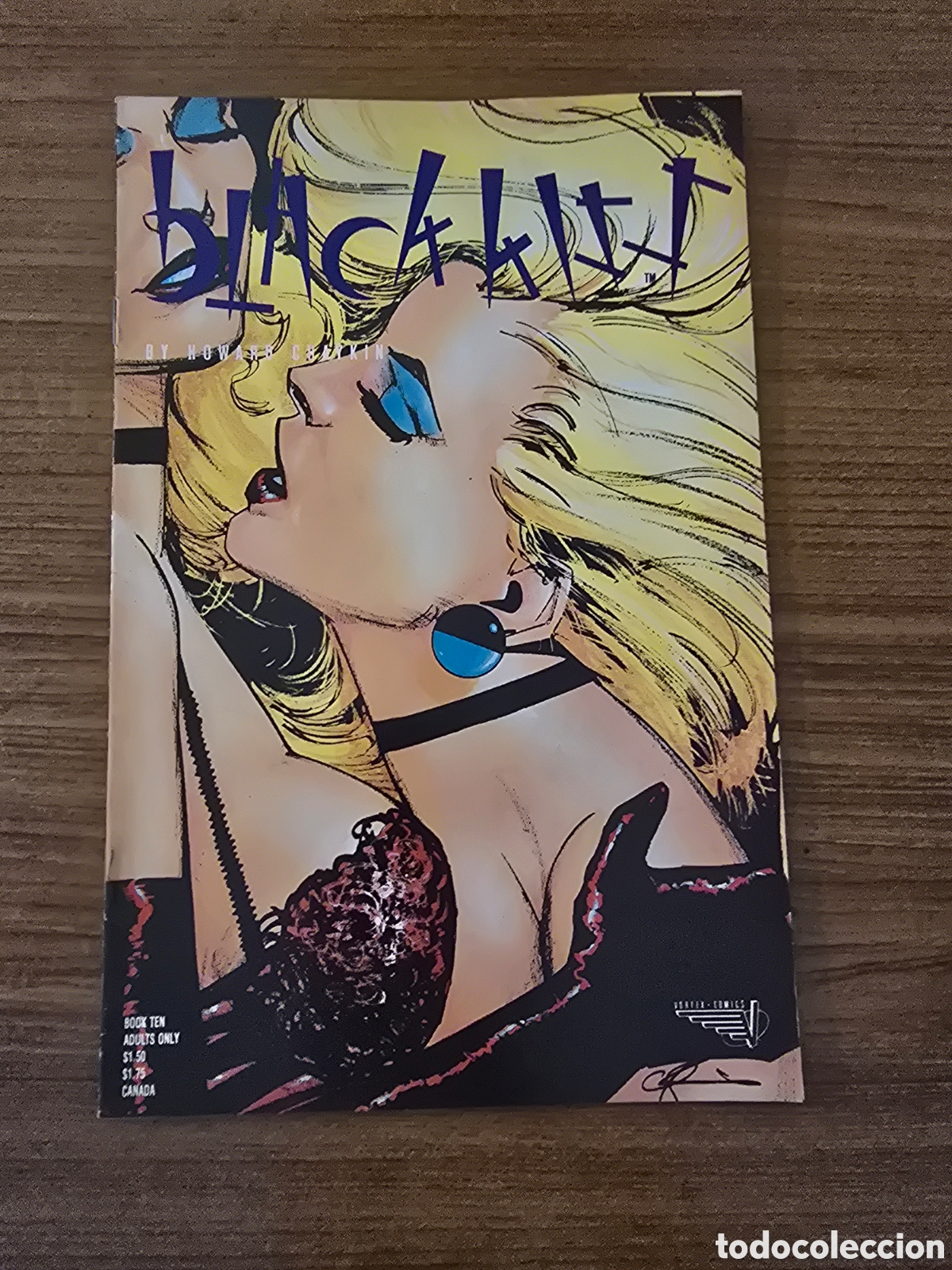C&oacute;mics: BLACK KISS,NUMERO 10,(VORTEX COMICS) - Foto 1