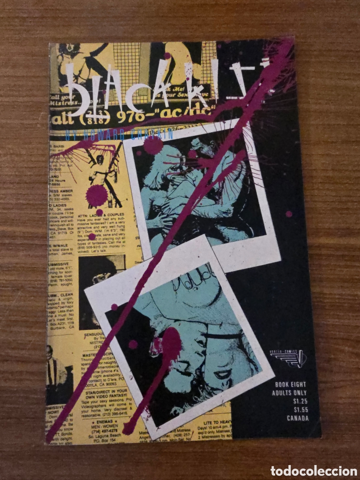 C&oacute;mics: BLACK KISS,NUMERO 8,(VORTEX COMICS) - Foto 1