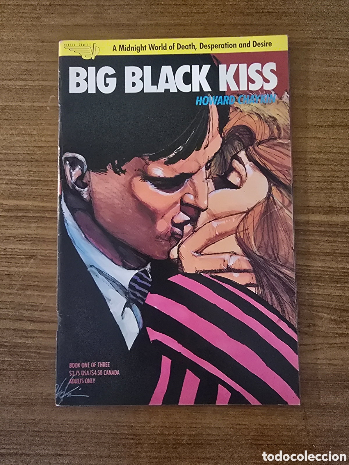 C&oacute;mics: BIG BLACK KISS,NUMERO 1 DE 3,(VORTEX COMICS) - Foto 1