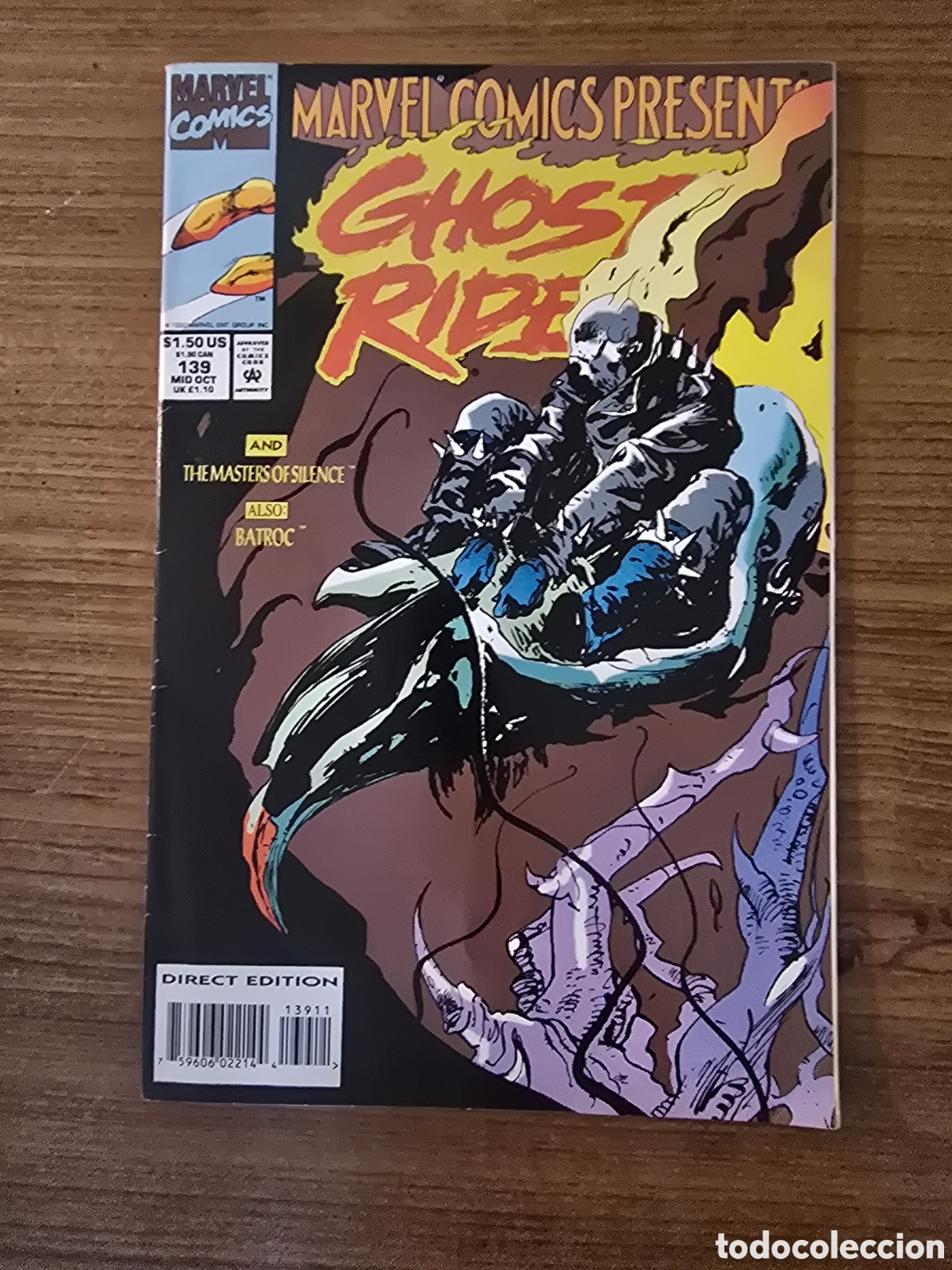 C&oacute;mics: WOLVERINE,GHOST RIDER,NUMERO 139,(MARVEL COMICS) - Foto 2