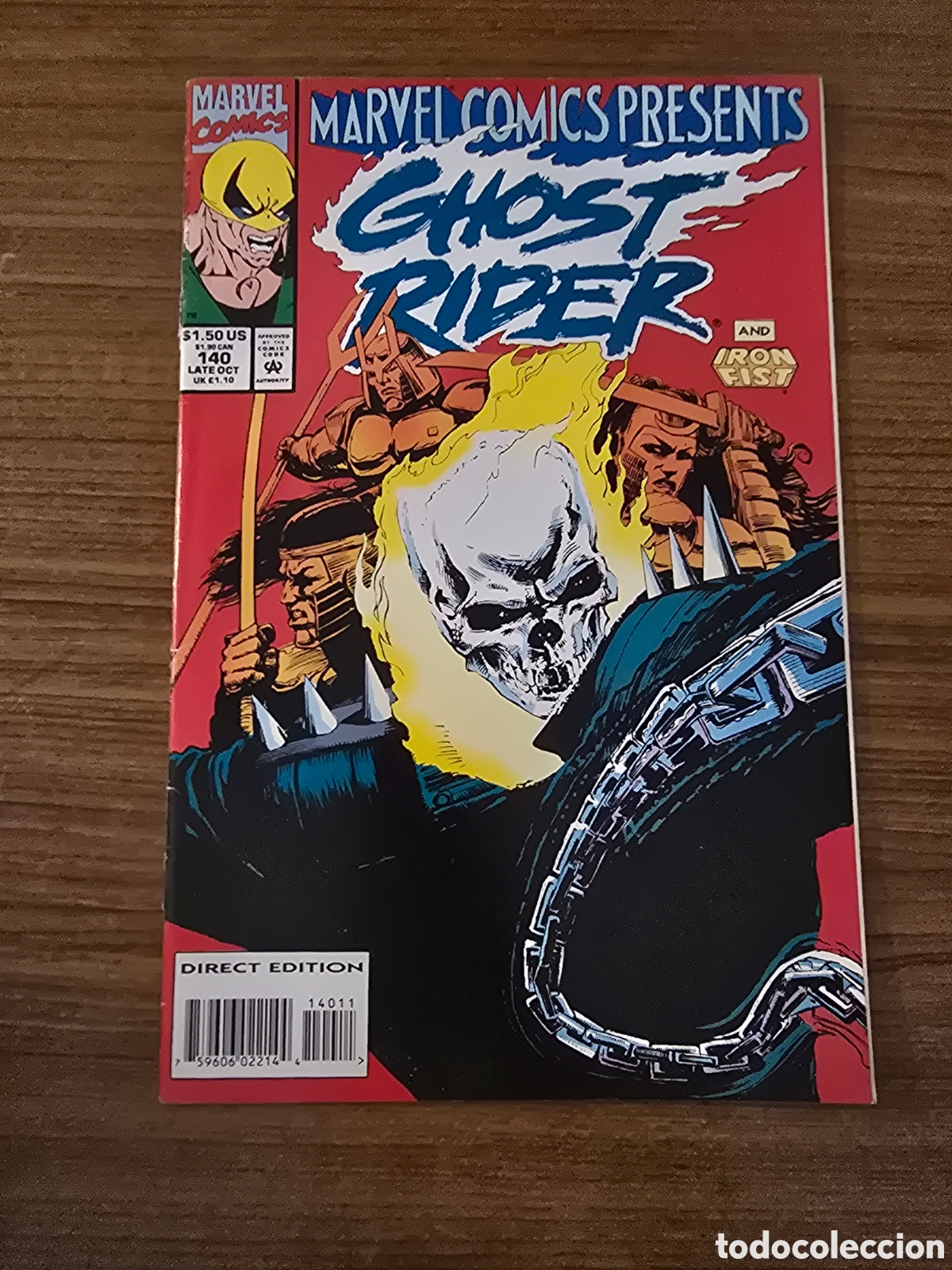 C&oacute;mics: WOLVERINE,GHOST RIDER,NUMERO 140,(MARVEL COMICS) - Foto 2