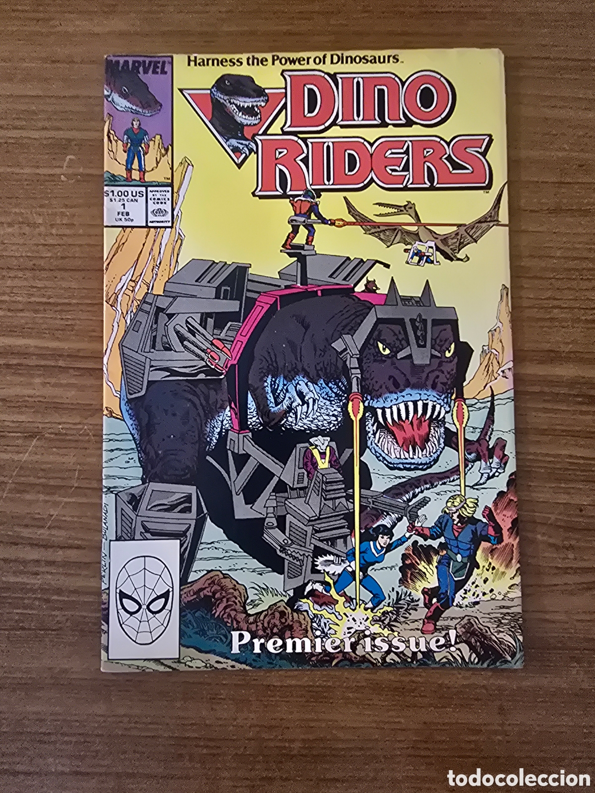 C&oacute;mics: DINO RIDERS,NUMERO 1,(MARVEL)