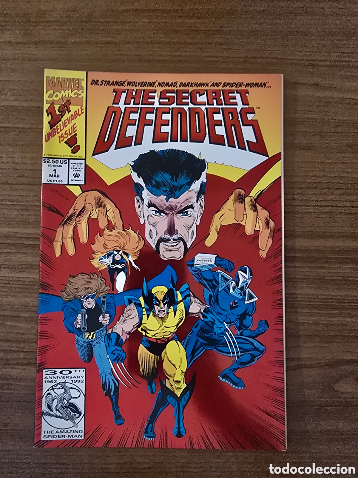 C&oacute;mics: THE SECRET DEFENDERS,NUMERO 1,(MARVEL) - Foto 1