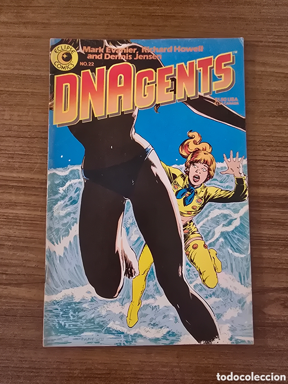 C&oacute;mics: DNAGENTS,NUMERO 22,(ECLIPSE COMICS)