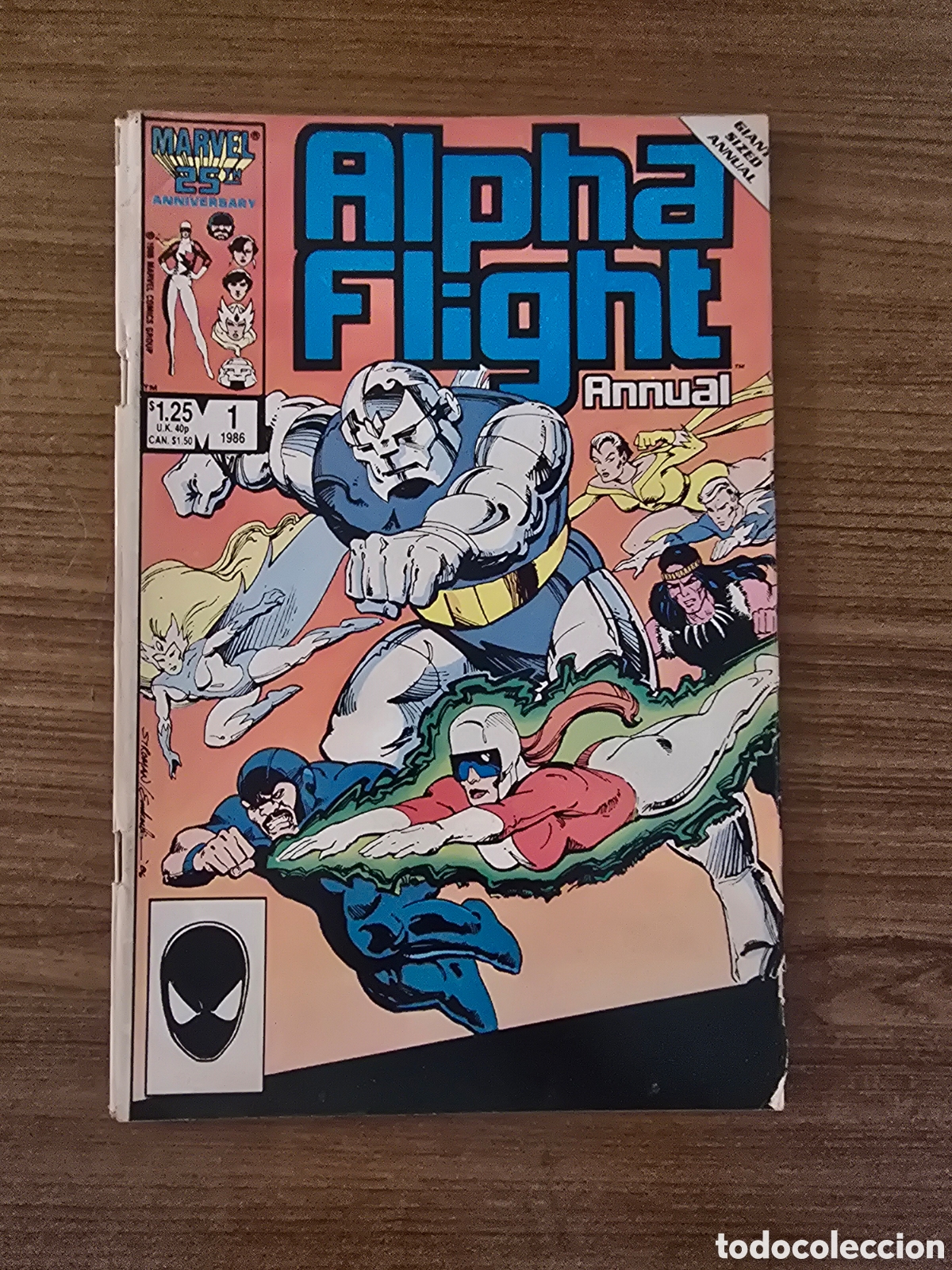 C&oacute;mics: ALPHA FLIGHT,NUMERO 1,A&Ntilde;O 1986,(MARVEL) - Foto 1