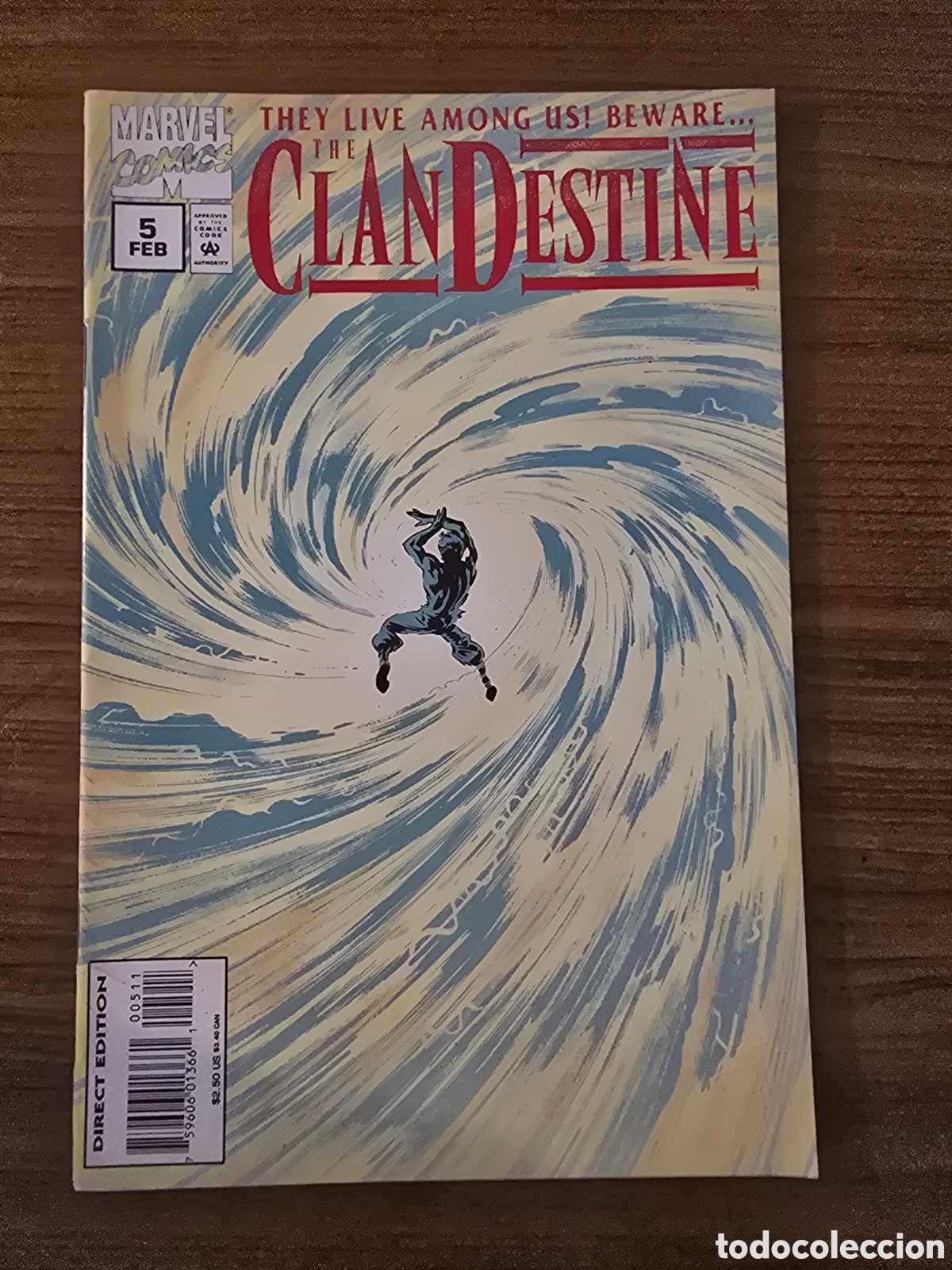 C&oacute;mics: THE CLANDESTINE,NUMERO 5,(MARVEL COMICS) - Foto 1