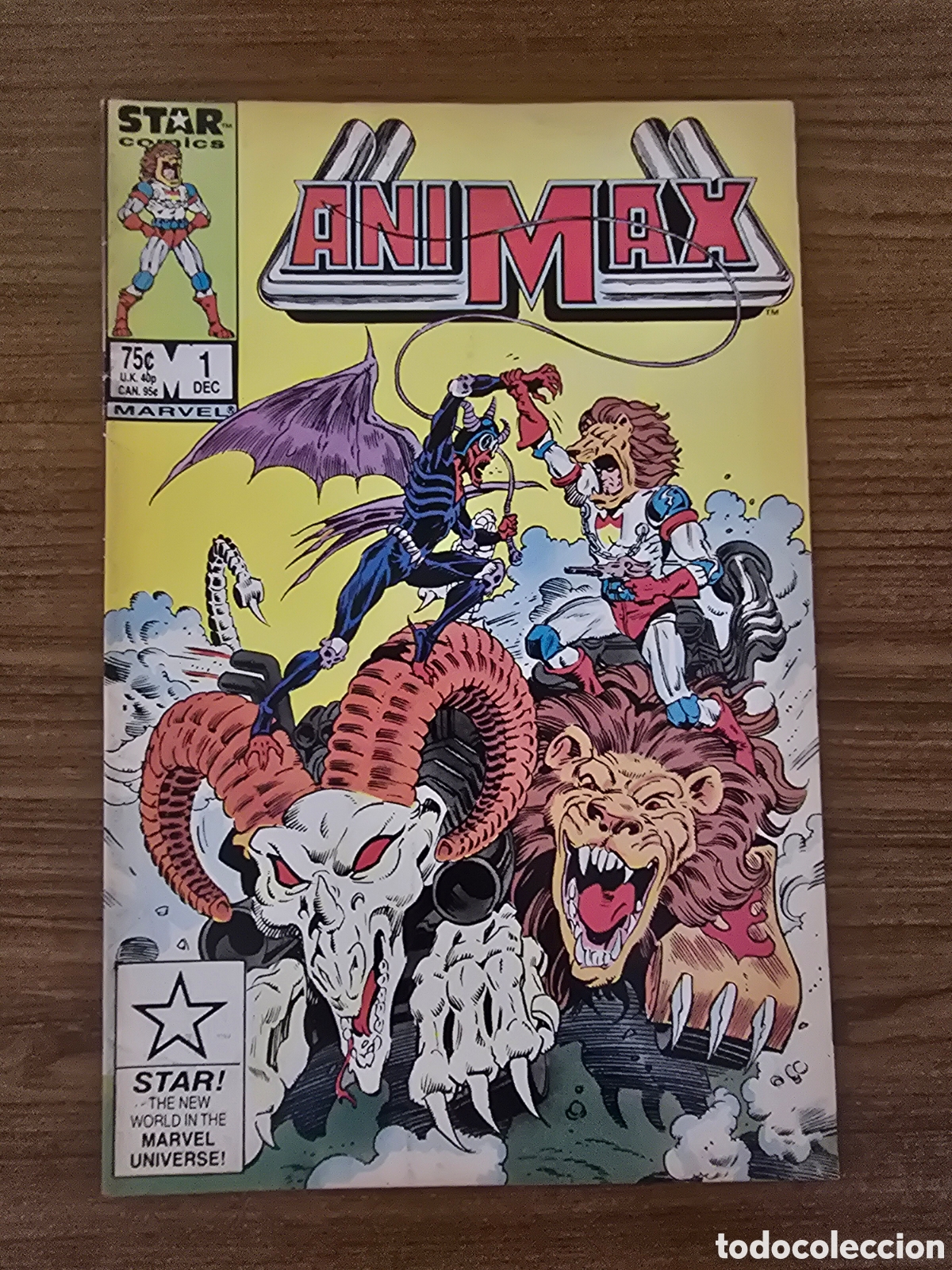 C&oacute;mics: ANIMAX,NUMERO 1,(STAR COMICS-MARVEL) - Foto 1