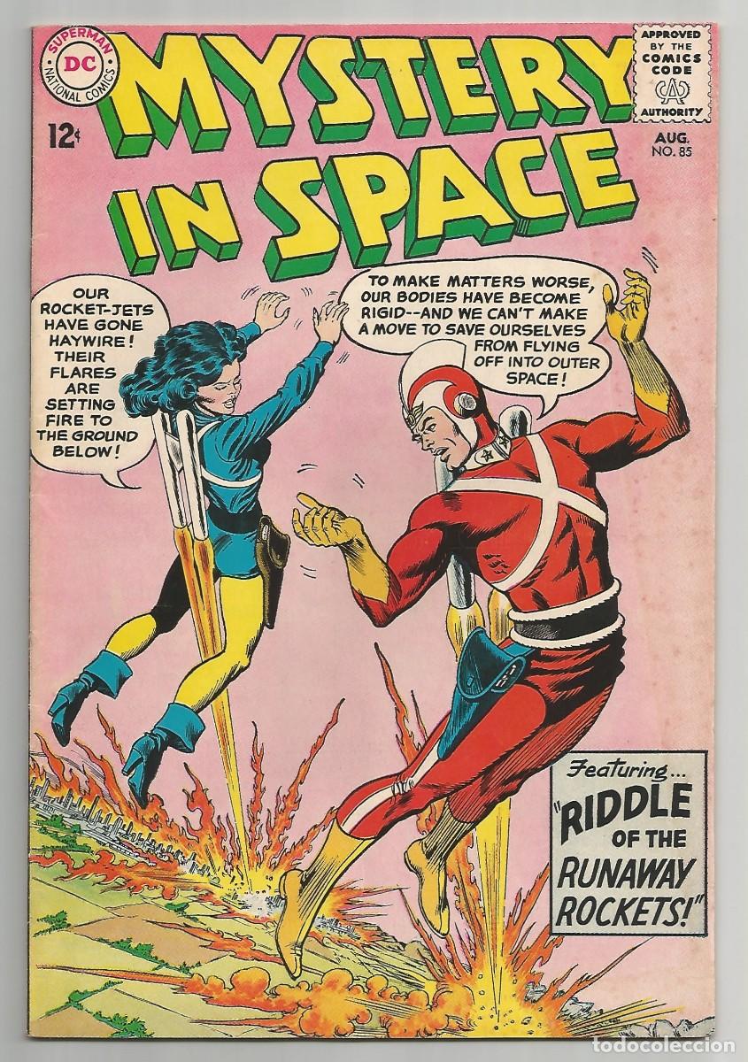 C&oacute;mics: MYSTERY IN SPACE #85 FN+(6.5) ADAM STRANGE, DC COMICS 1963