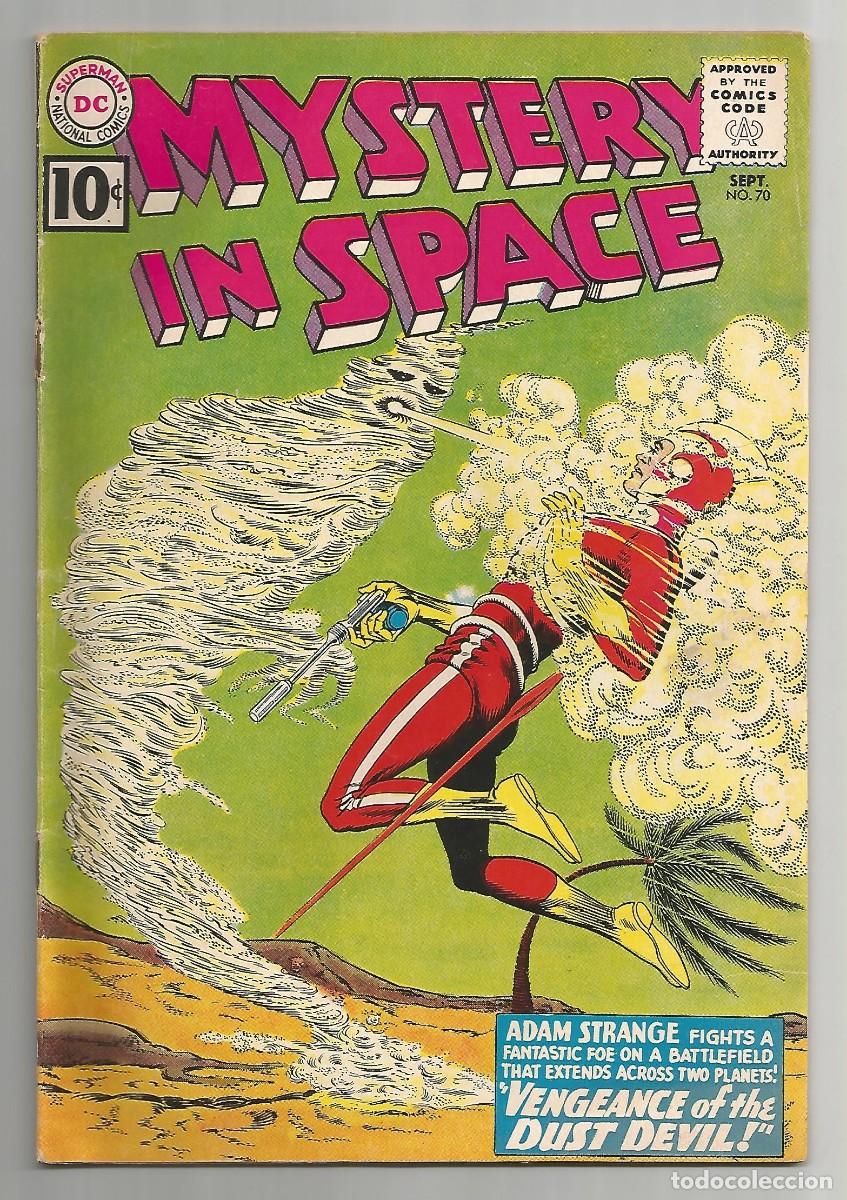 C&oacute;mics: MYSTERY IN SPACE #70 FN(6.0) ADAM STRANGE, DC COMICS 1961