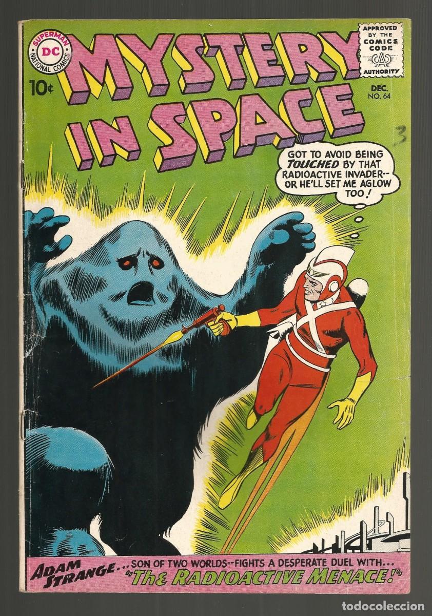 C&oacute;mics: MYSTERY IN SPACE #64 VG(4.0) ADAM STRANGE, DC COMICS 1960