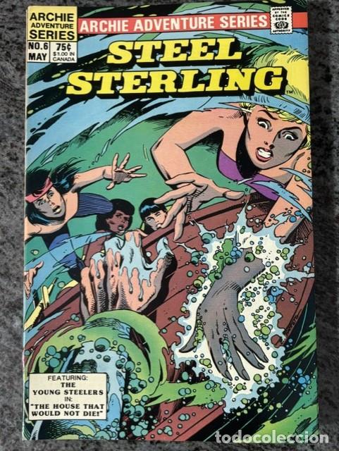 C&oacute;mics: ARCHIE ADVENTURE SERIES : STEEL STERLING N&ordm; 6 (MAYO 1984). ORIGINAL USA. MUY BUEN ESTADO