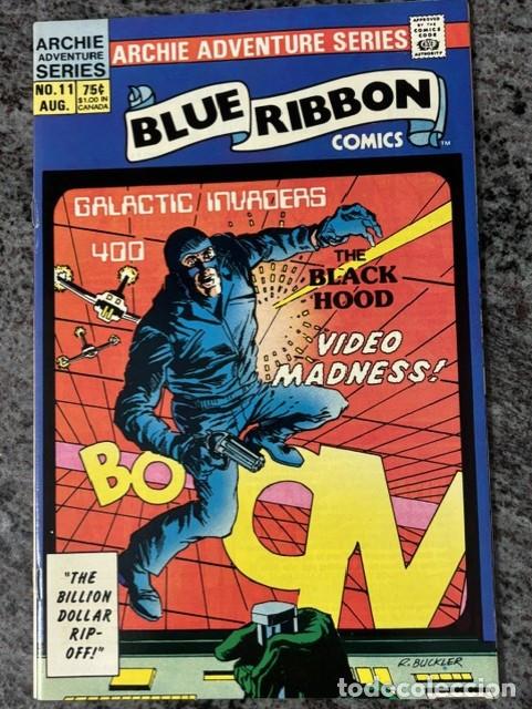 C&oacute;mics: ARCHIE ADVENTURE SERIES : BLUE RIBBON N&ordm; 11 (AGOSTO 1984). ORIGINAL USA. THE BLACK HOOD