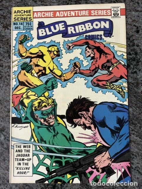 C&oacute;mics: ARCHIE ADVENTURE SERIES : BLUE RIBBON N&ordm; 14 (DIC 1984). ORIGINAL USA. THE WEB AND THE JAGUAR