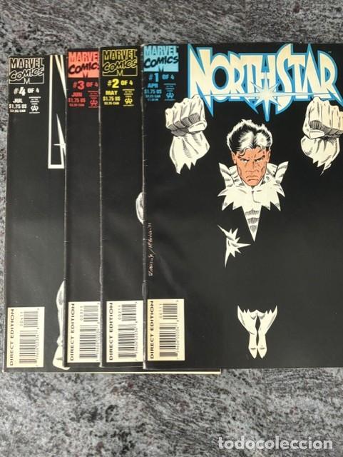 C&oacute;mics: NORTHSTAR . MINISERIE COMPLETA 4 N&ordm;- ORIGINAL MARVEL (ABRIL-JULIO 1994)