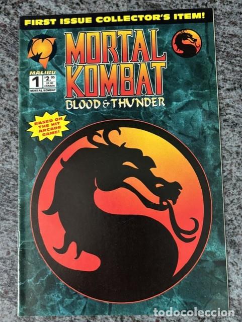 C&oacute;mics: MORTAL COMBAT : BLOOD & THUNDER N&ordm; 1. ORIGINAL MALIBU COMICS (JULIO 1994)