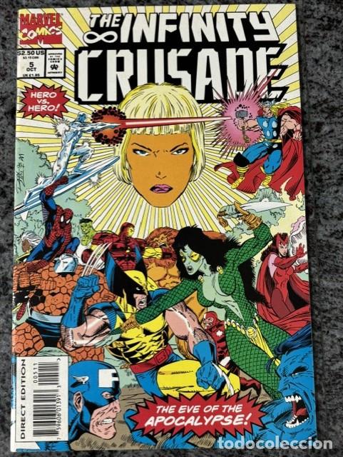 C&oacute;mics: THE INFINITY CRUSADE N&ordm; 5 (OCTUBRE 1993). ORIGINAL MARVEL. NUMERO DOBLE. MUY BUEN ESTADO