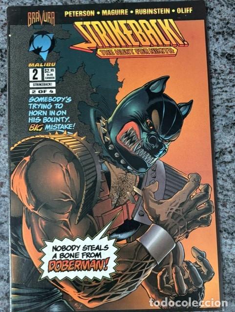 C&oacute;mics: STRIKEBACK : THE HUNT FOR NIKITA N&ordm; 2 (DE 4). ORIGINAL MALIBU - BRAVURA. NOVIEMBRE 1994