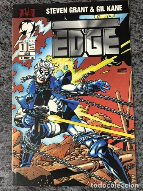 C&oacute;mics: EDGE N&ordm; 1 (DE 4). ORIGINAL MALIBU - BRAVURA. JULIO 1994. GIL KANE