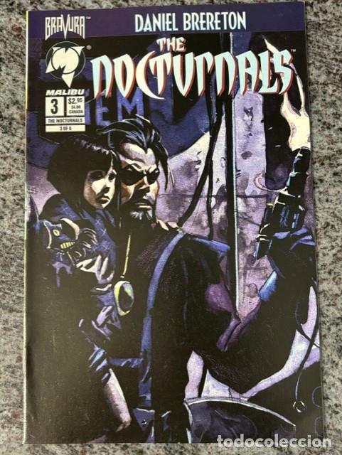 C&oacute;mics: THE NOCTURNALS N&ordm; 3 (DE 6). ORIGINAL MALIBU - BRAVURA. ABRIL 1995. DAN BRERETON