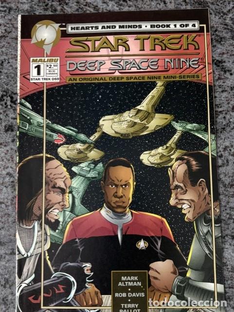 C&oacute;mics: STAR TREK DEEP SPACE NINE : HEARTS AND MINDS N&ordm; 1 (DE 4). ORIGINAL MALIBU - BRAVURA. JUNIO 1994