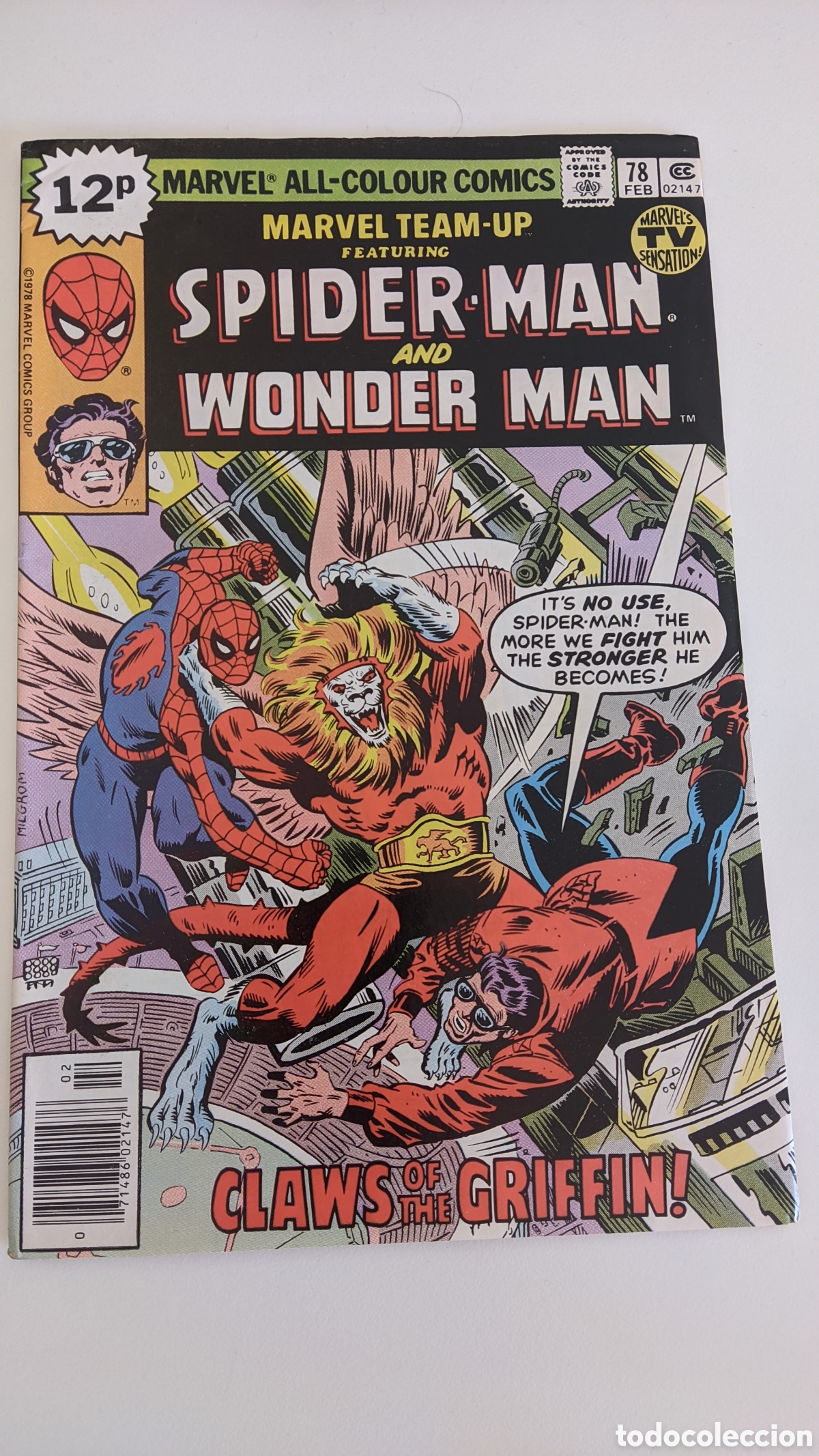 C&oacute;mics: Marvel Team Up 78 Marvel 1979 UK