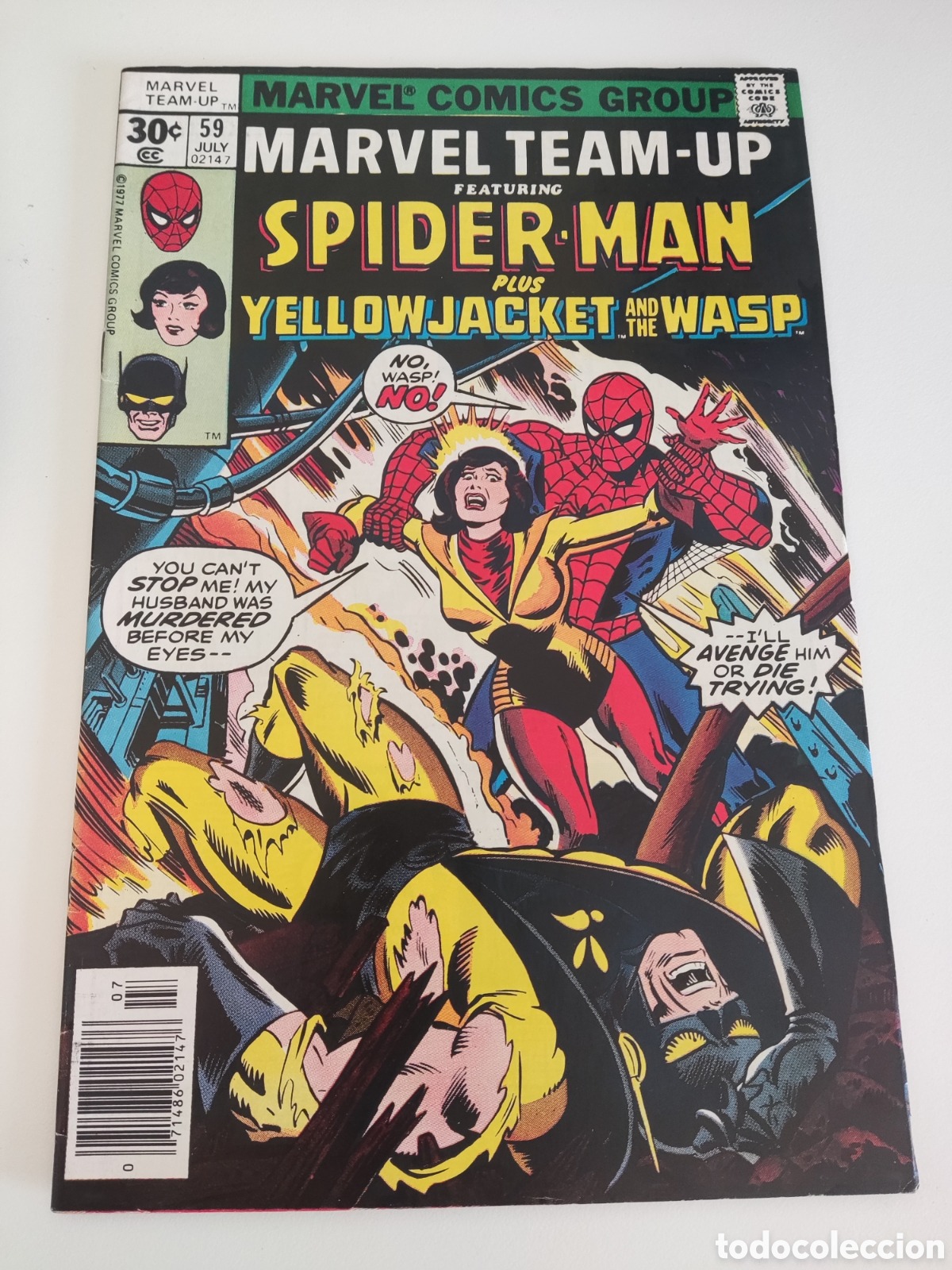 C&oacute;mics: Marvel Team Up 59 Marvel 1977