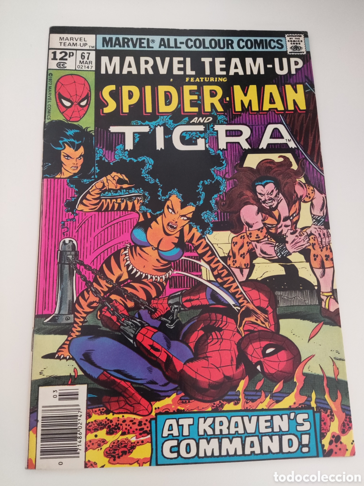 C&oacute;mics: Marvel Team Up 67 Marvel 1978 uk
