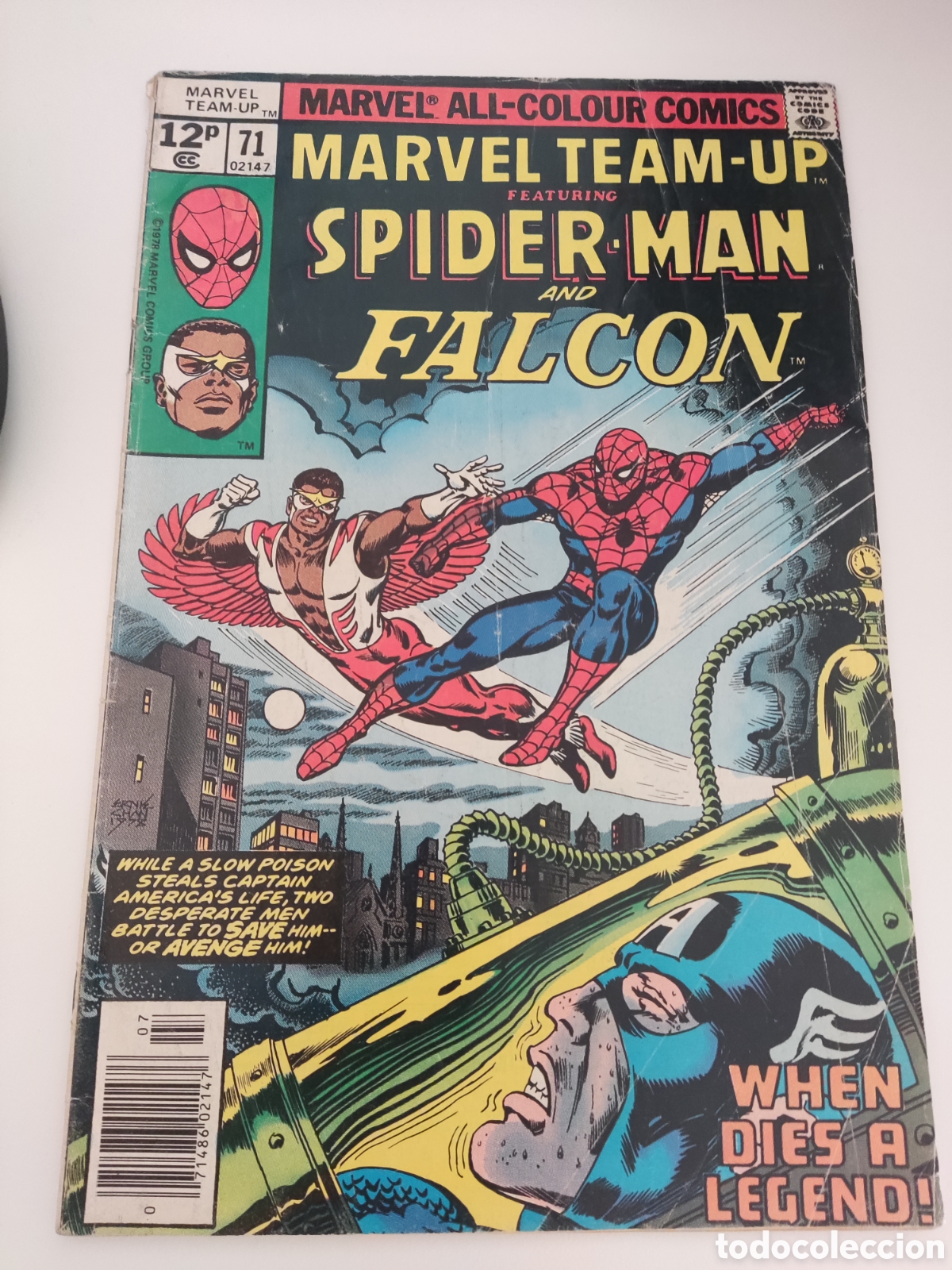 C&oacute;mics: Marvel Team Up 71 Marvel 1978 UK
