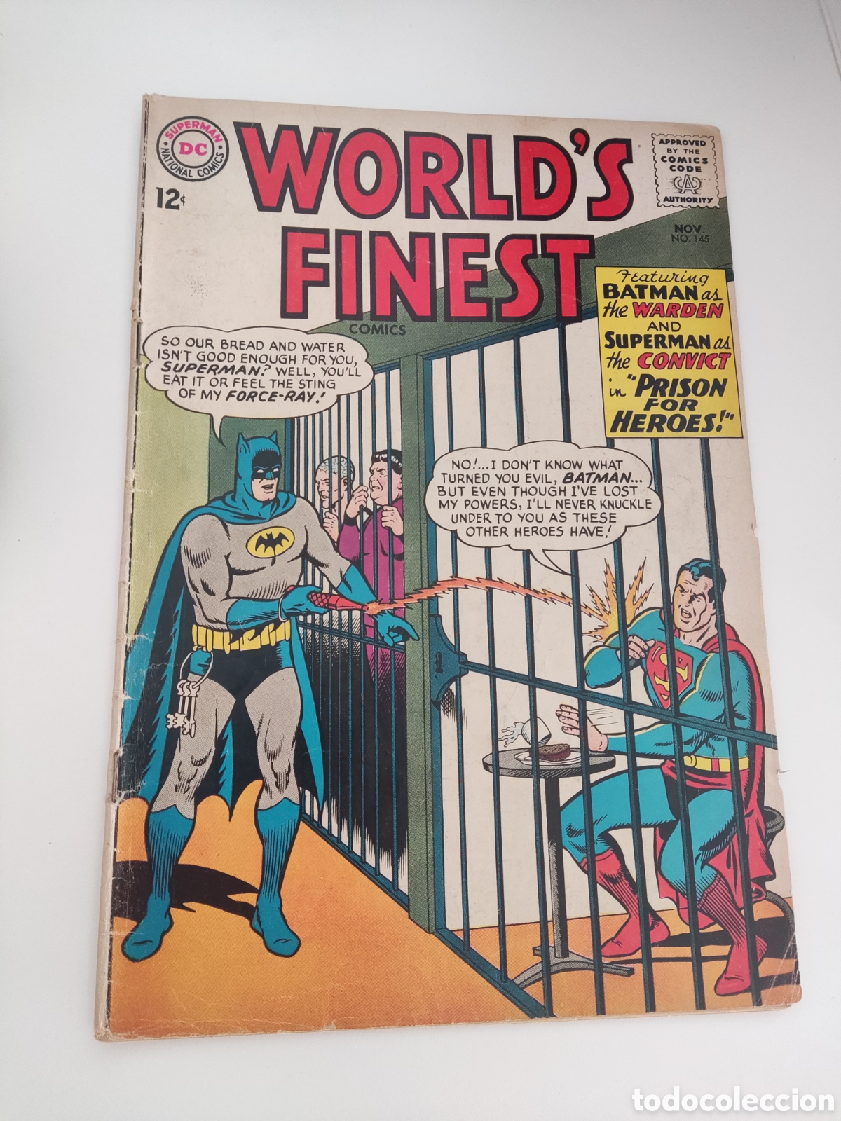 C&oacute;mics: World's Finest 145 DC 1964