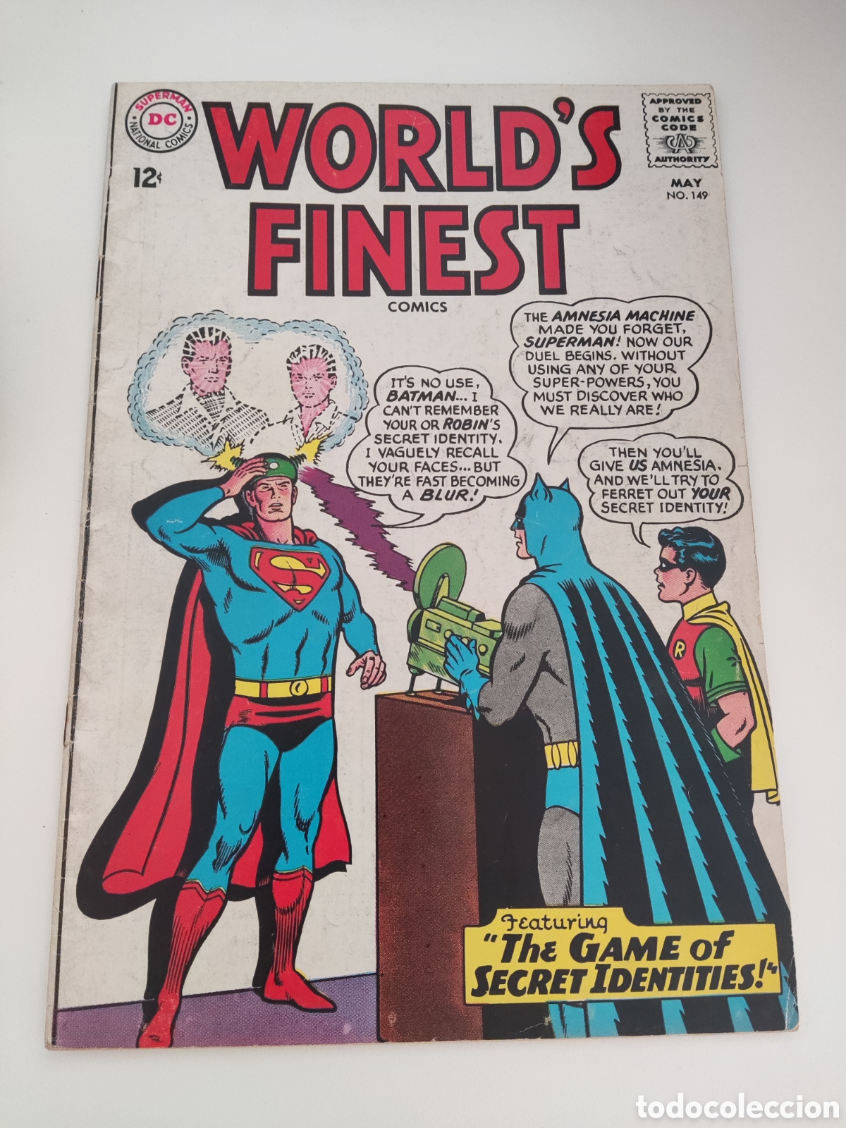 C&oacute;mics: World's Finest 149 DC 1965