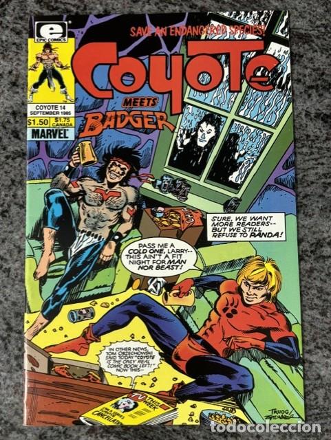 C&oacute;mics: COYOTE N&ordm; 14 (SETIEMBRE 1985). ORIGINAL EPIC COMICS - MARVEL. TODD MCFARLANE